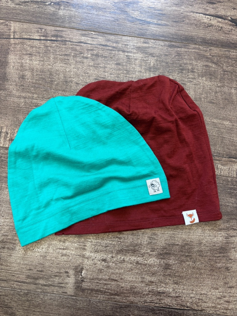 Kids merino toques